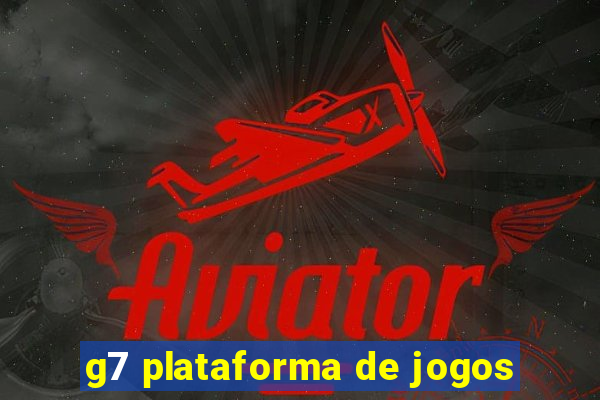 g7 plataforma de jogos